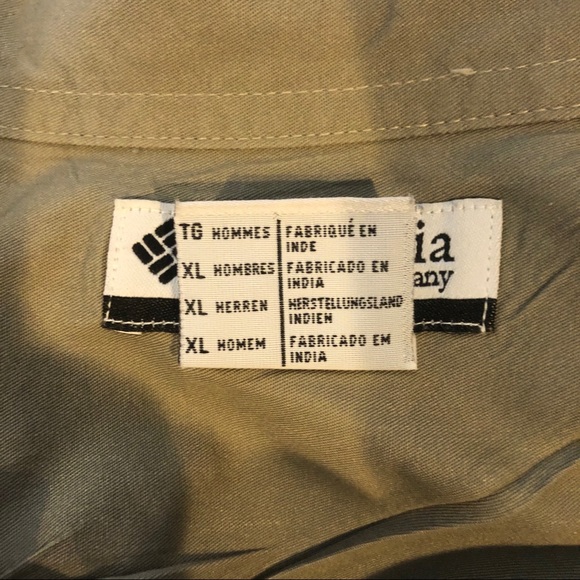 Columbia Men’s Long Sleeve Cotton Button Down - Picture 6 of 10